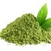 Green Tea powder and leaves of Botanical Grade Essential Oil