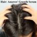 Fingers applying Anarres' Growth Serum to their scalp