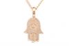 Judaica: Necklace Hamsa, All Is Well