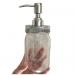 Mason Jar: Stainless Steel Pump on a jar Mason Jar: Stainless Steel Pump on a jar
