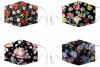 MASK: Cotton Washable Floral with Pocket for PM 2.5 Filter