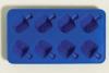 Judaica: Silicone Mold, 8 Chanukah Dreidels