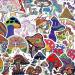 Sticker: Mushroom, 100 Designs collage 1