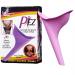 PEZ female urinal box and silicone funnel