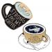 Enamel pins about coffee