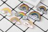 Pin: Enamel Rainbows 4x6