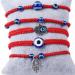 Bracelet: Hamsa Charm with Braided Red Cord