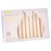 Judaica: Shabbat Beeswax Candle, Box of 12