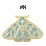  Enamel Butterflies and Moths #8