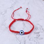 Bracelet: Hamsa Charm with Braided Red Cord 3