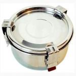Container: Stainless Steel, Airtight, closed