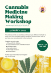 Workshop: Cannabis Medicine Making  poster
