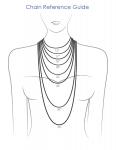 Jewellery: Necklace Chain, Sterling Silver Non-Kinking lengths