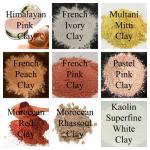 Collage of Colourful Clays 2