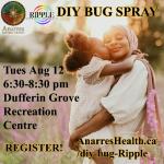 Workshop: DIY Bug Spray at Dufferin Grove