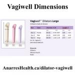 Dilator: Silicone, Vagiwell Vaginal Set of 3 Largest sizes