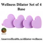Base of Dilator: Silicone 4 Piece Kit by Wellness