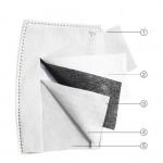 Five Layer, PM 2.5 Activated Carbon filtre layers