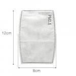 Five Layer, PM 2.5 Activated Carbon filtre measured