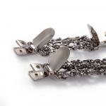  Tallit Clasp, Leopard Silver Colour clips