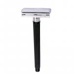 Shaving: Safety Razor, Stainless Steel, with Blade 7