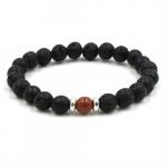 Bracelet: Lava Diffuser Beads COPPER