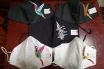  Cloth Washable Embroidered birds