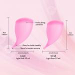Copa Menstrual Cup Small and Large Sizes