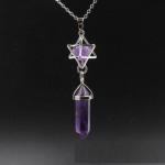 PENDANT_merkaba_hexagonal_ANARRES amethyst