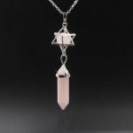 PENDANT_merkaba_hexagonal_ANARRES rose quartz