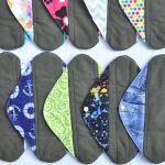 Menstrual_Pad_Washable,_Snap_On_Anarres charcoal