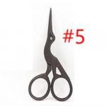 Scissors: Stainless Steel Crane Shaped Craft bronze