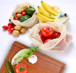 Bag: Cotton Mesh Produce cutting board