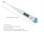 Thermometre: Digital LCD Electronic Thermometer measurements