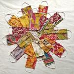 Mask: Washable Cotton from Upcycled Fabrics, 2 Layer