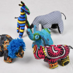 Stuffed Animals: Cotton Savannah Small, Medium or Large red rhino