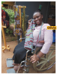 Olivia is the founder and head of the Kampala Disabled Initiatives.