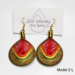  Drop Earrings Not Bombs 2