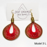 Earrings: Drop Earrings Not Bombs 3