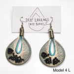 Earrings: Drop Earrings Not Bombs 4