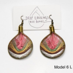 Earrings: Drop Earrings Not Bombs 6