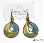 Earrings: Drop Earrings Not Bombs 8