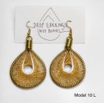 Earrings: Drop Earrings Not Bombs 10
