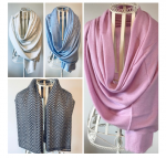  Scarves, Cashmere-Wool