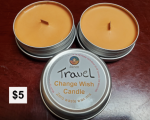 Candle: Zero Waste Orange Candles Travel