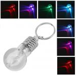 Keyring: LED Lightbulb Flashlight colours