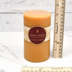 Candle: Beeswax Pillar 5"