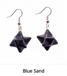  Crystal Metatron Merkaba Star blue sand