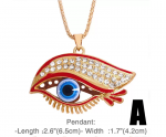 Jewellery: Hamsa & Evil Eye Pendant eye A