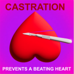 Sticker: Pro Choice castration